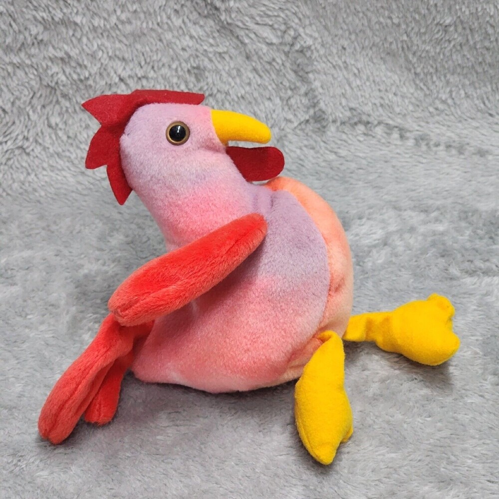 Strut THE Rooster Beanie Baby W/TAGS 1996 RETIRED - Picture 3 of 8